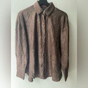 House of Harlow 1960 Brown Textured Shirt
Top & Pants